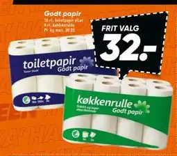 Bilka Godt papir, DKK 32 tilbud