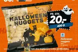 Bilka Halloween nuggets, DKK 20 tilbud