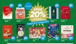 Bilka SPAR 20% på nye slik- eller chokoladejulekalendere tilbud