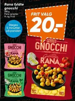 Bilka Rana fyldte gnocchi, DKK 20 tilbud