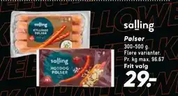 Bilka Pølser, DKK 29 tilbud
