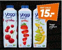Bilka Yoggi yoghurt, DKK 15 tilbud