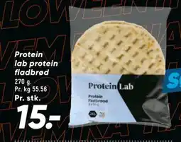 Bilka Protein lab protein fladbrød, DKK 15 tilbud