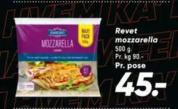 Bilka Revet mozzarella, DKK 45 tilbud