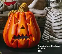 Føtex Græskarhoved lanterne, DKK 119 tilbud