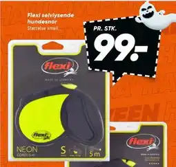 Bilka Flexi selvlysende hundesnor, DKK 99 tilbud