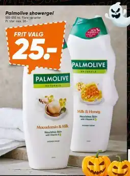 Bilka Palmolive showergel, DKK 25 tilbud