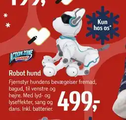 Føtex Robot hund, DKK 499 tilbud