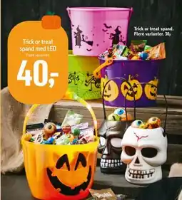 Føtex Trick or treat spand, DKK 30 tilbud