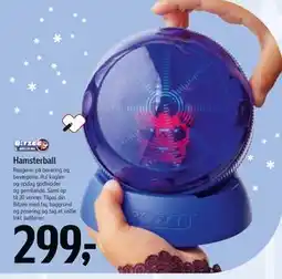 Føtex Hamsterball, DKK 299 tilbud