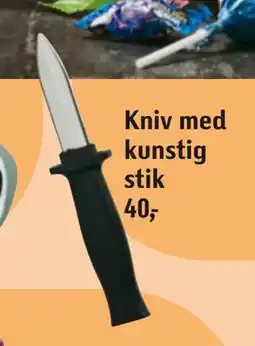 Føtex Kniv med kunstig stik, DKK 40 tilbud