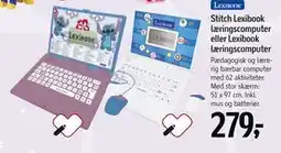 Føtex Stitch Lexibook læringscomputer eller Lexibook læringscomputer, DKK 279 tilbud