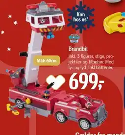 Føtex Brandbil, DKK 699 tilbud