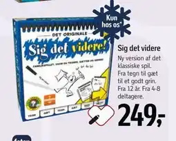 Føtex Sig det videre, DKK 249 tilbud