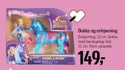 Føtex Dukke og enhjørning, DKK 149 tilbud