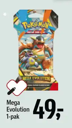 Føtex Mega Evolution 1-pak, DKK 49 tilbud