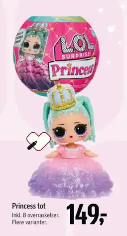 Føtex Princess tot, DKK 149 tilbud