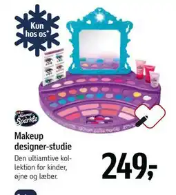 Føtex Makeup designer-studie, DKK 249 tilbud