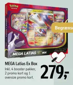 Føtex MEGA Latias Ex Box, DKK 279 tilbud
