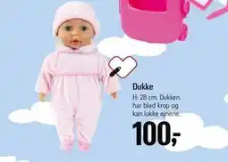 Føtex Dukke, DKK 100 tilbud