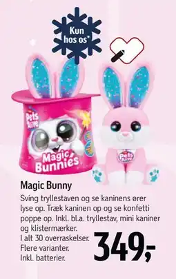 Føtex Magic Bunny, DKK 349 tilbud