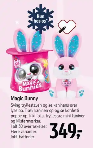Føtex Magic Bunny, DKK 349 tilbud