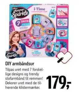 Føtex DIY armbåndsur, DKK 179 tilbud
