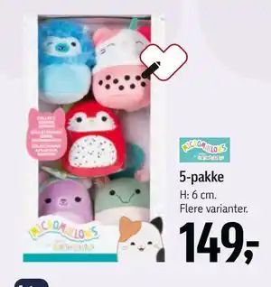 Føtex 5-pakke, DKK 149 tilbud
