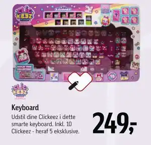 Føtex Keyboard, DKK 249 tilbud