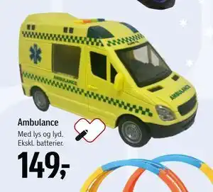 Føtex Ambulance, DKK 149 tilbud
