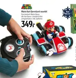 Føtex Mario Kart fjernstyret racerbil, DKK 349 tilbud