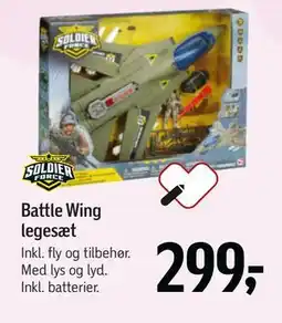 Føtex Battle Wing legesæt, DKK 299 tilbud