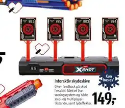 Føtex Interaktiv skydeskive, DKK 149 tilbud