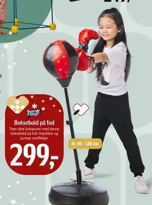 Føtex Boksebold på fod, DKK 299 tilbud