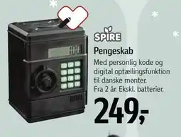 Føtex Pengeskab, DKK 249 tilbud