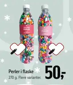 Føtex Perler i flaske, DKK 50 tilbud