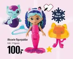 Føtex Akvarie figurpakke, DKK 100 tilbud