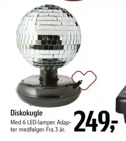 Føtex Diskokugle, DKK 249 tilbud