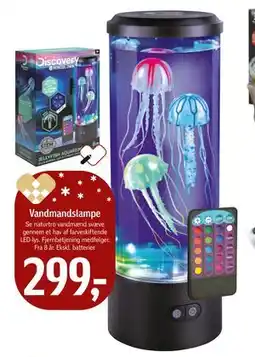 Føtex Vandmandslampe, DKK 299 tilbud