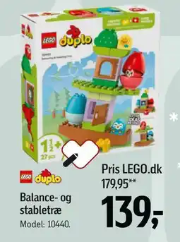 Føtex Balance- og stabletræ, DKK 139 tilbud