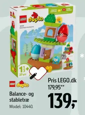 Føtex Balance- og stabletræ, DKK 139 tilbud