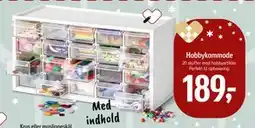 Føtex Hobbykommode., DKK 189 tilbud