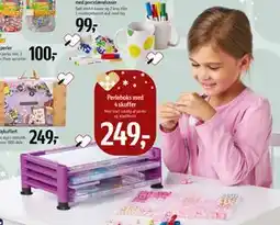 Føtex Perleboks med 4 skuffer, DKK 249 tilbud