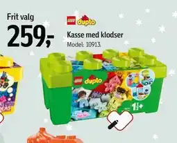 Føtex Kasse med klodser, DKK 259 tilbud