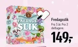Føtex Fredagsslik, DKK 149 tilbud