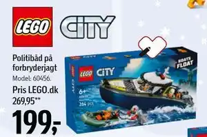 Føtex Politibåd på forbryderjagt, DKK 199 tilbud