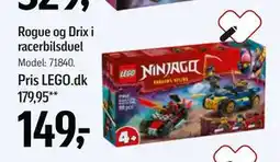 Føtex Rogue og Drix i racerbilsduel, DKK 149 tilbud