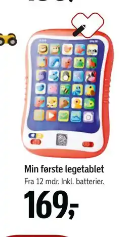 Føtex Min første legetablet, DKK 169 tilbud