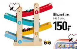 Føtex Bilbane i træ, DKK 150 tilbud