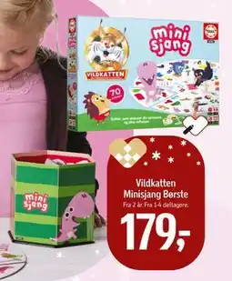 Føtex Vildkatten Minisjang Børste, DKK 179 tilbud